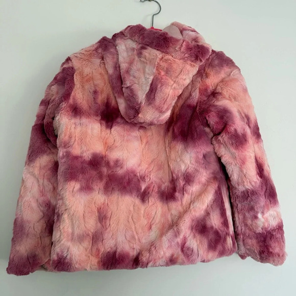 Pacific Trail girls Quilted reversible jacket in pink New With Tags size:S (7/8) - Picture 7 of 7